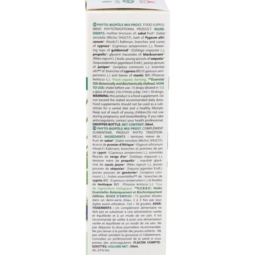 Phyto-Bipole Mix-Prost (Prostata) 50Ml.