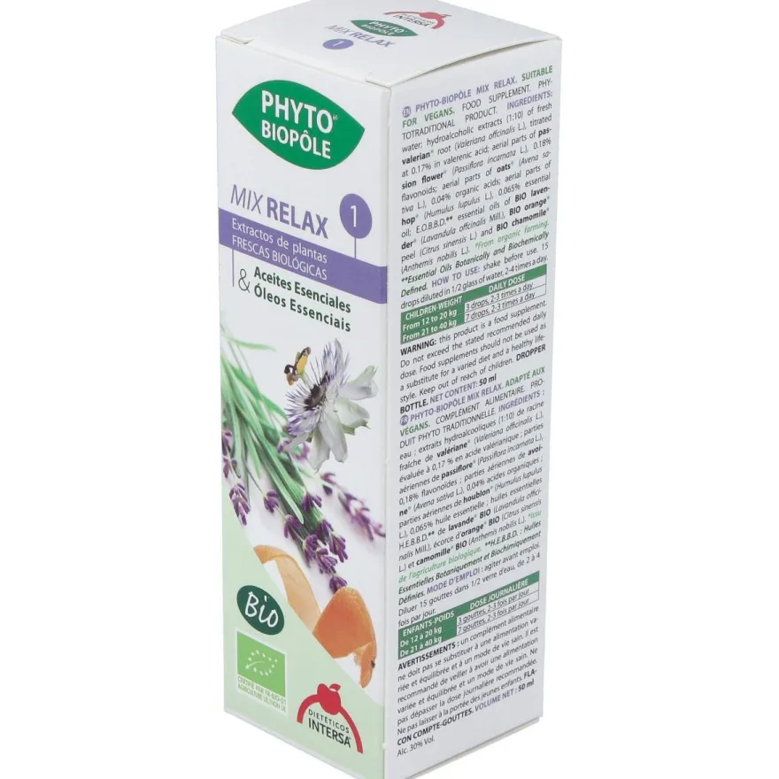 Phyto Bipole Mix 1 Relax 50ml Bio - Intersa