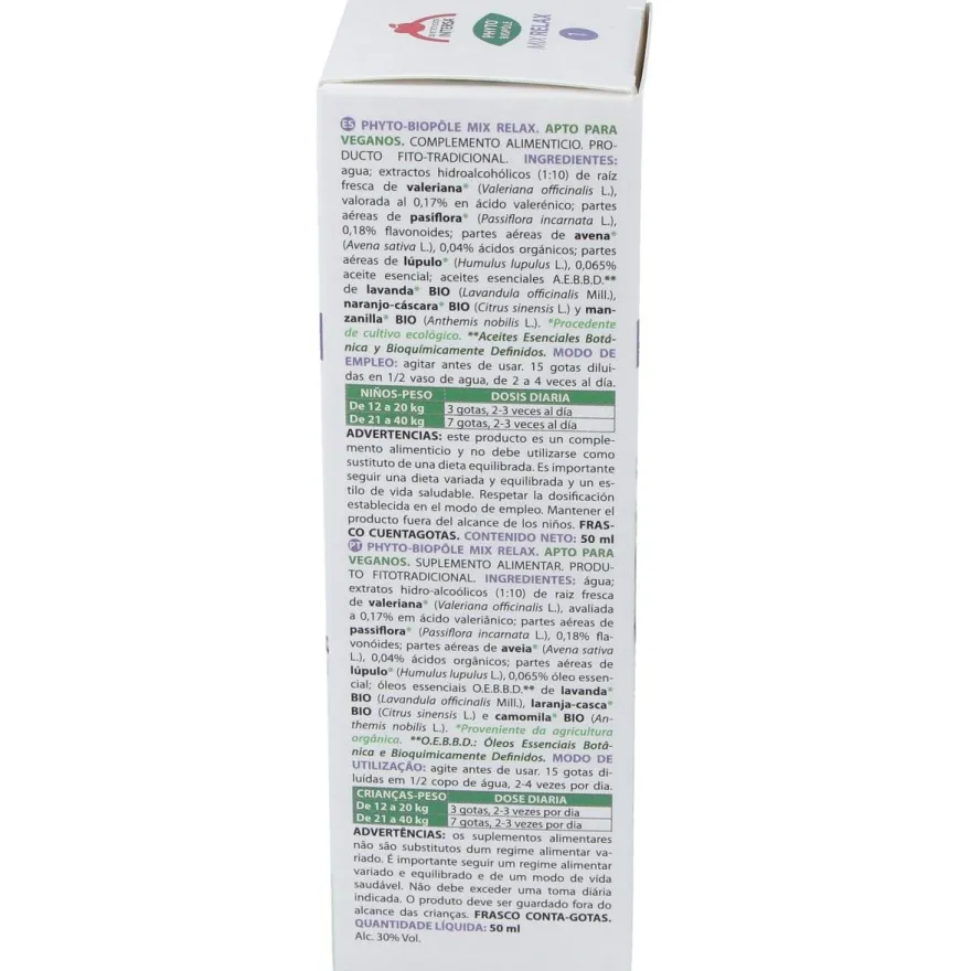 Phyto Bipole Mix 1 Relax 50ml Bio - Intersa
