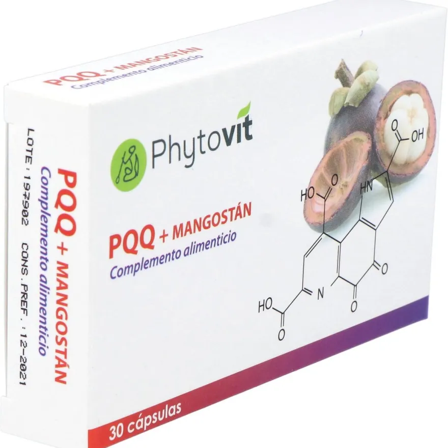Phytovit Pqq Y Mangostán 30Caps