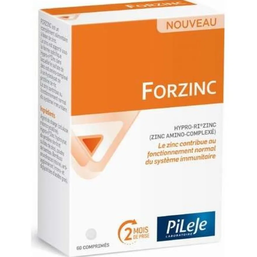 Pileje Forzinc 60 Comprimidos