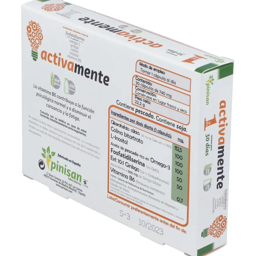 Pinisan Activamente 30Cáps
