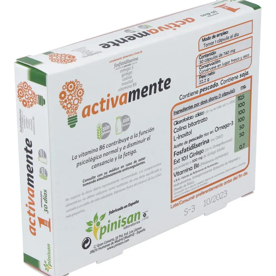 Pinisan Activamente 30Cáps
