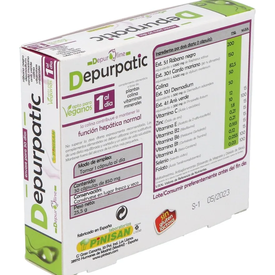 Pinisan Depurpatic 30 Cap