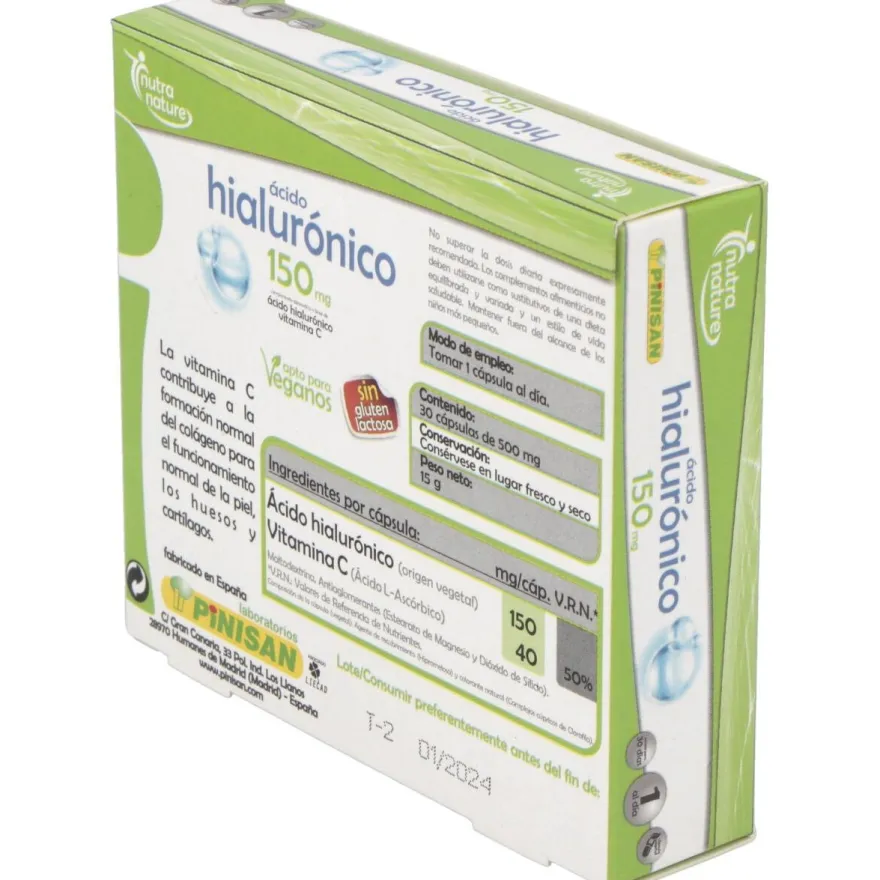 Pinisan Nutranature Acido Hialuronico 30Caps