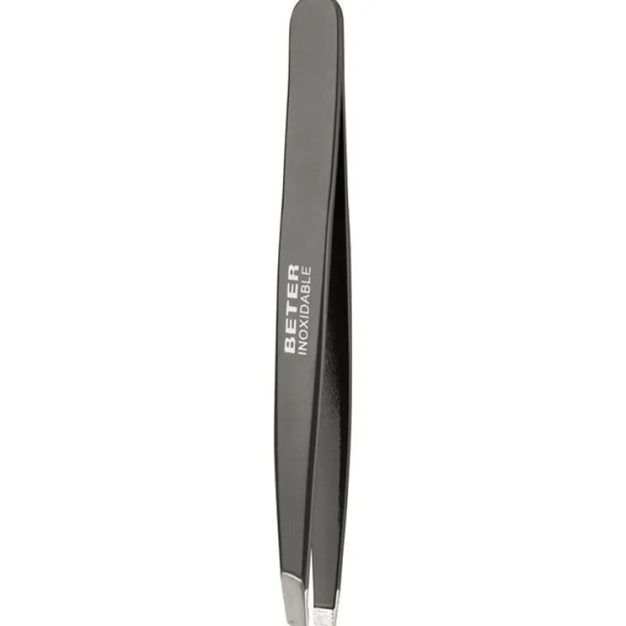 Pinzas Depilar con Punta Oblicua Inoxidable Esmaltada 9,7 cm - Beter