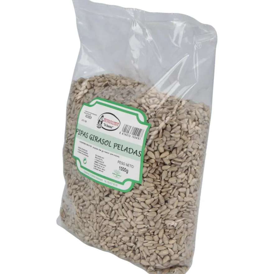 Pipas de Girasol Peladas 1kg - Intracma