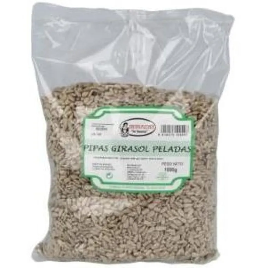 Pipas de Girasol Peladas 1kg - Intracma