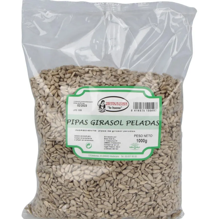 Pipas de Girasol Peladas 1kg - Intracma