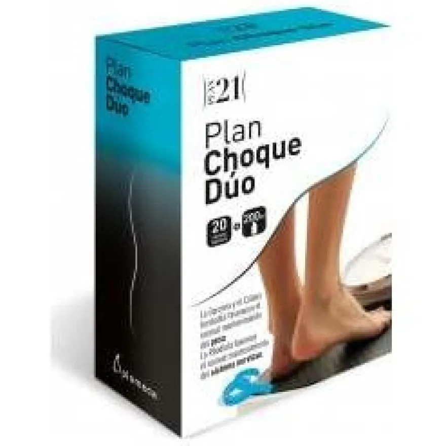 Plan Choque Dúo 200ml + 20caps - Plameca