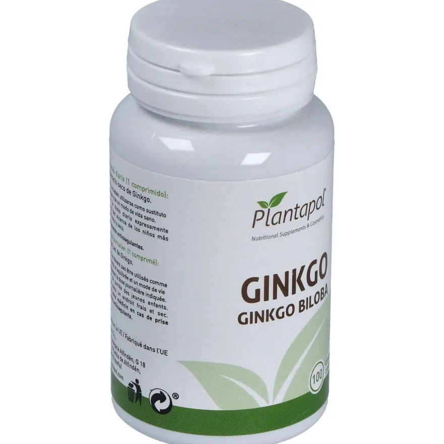 Plantapol Ginkgo Biloba 100 Comprimidos