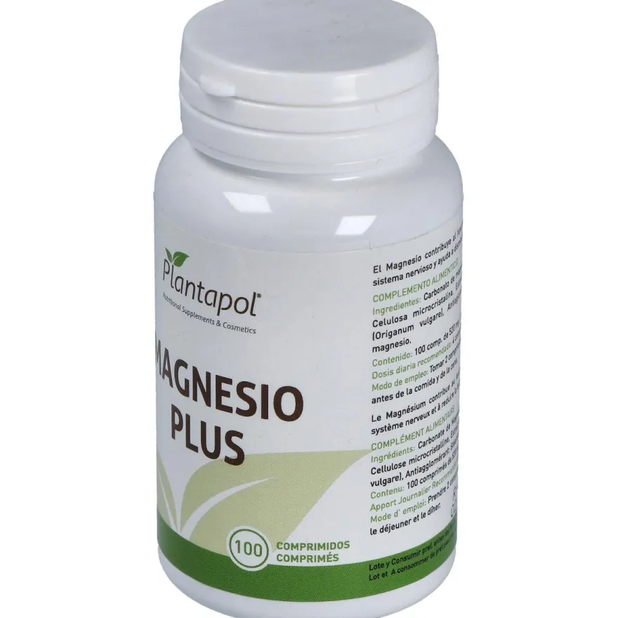 Plantapol Magnesio Plus 100 Comprimidos