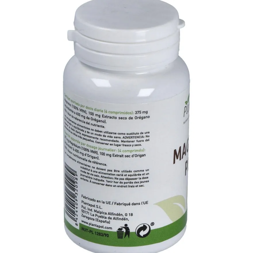 Plantapol Magnesio Plus 100 Comprimidos