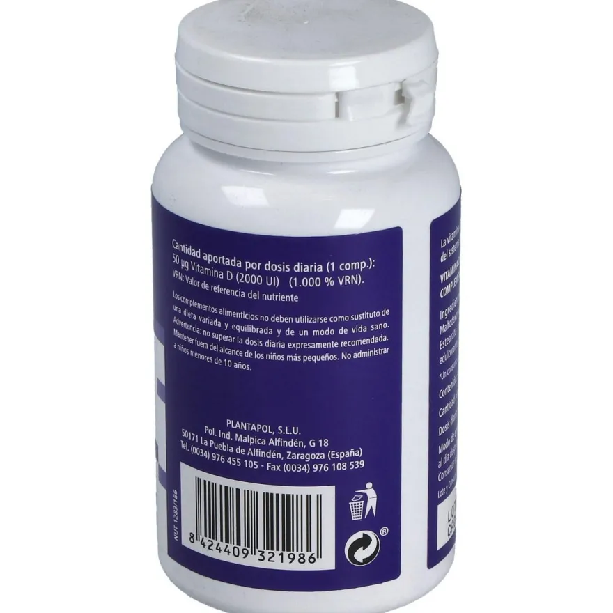 Plantapol Vitamina D3-2000 Ui 90Comp