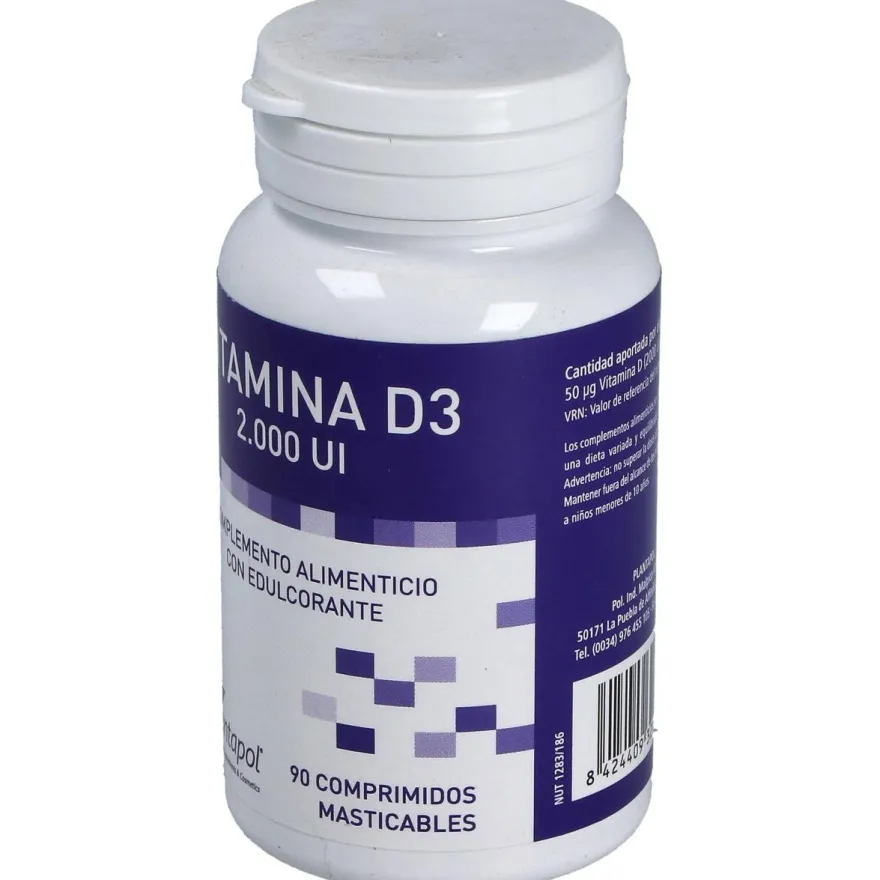 Plantapol Vitamina D3-2000 Ui 90Comp