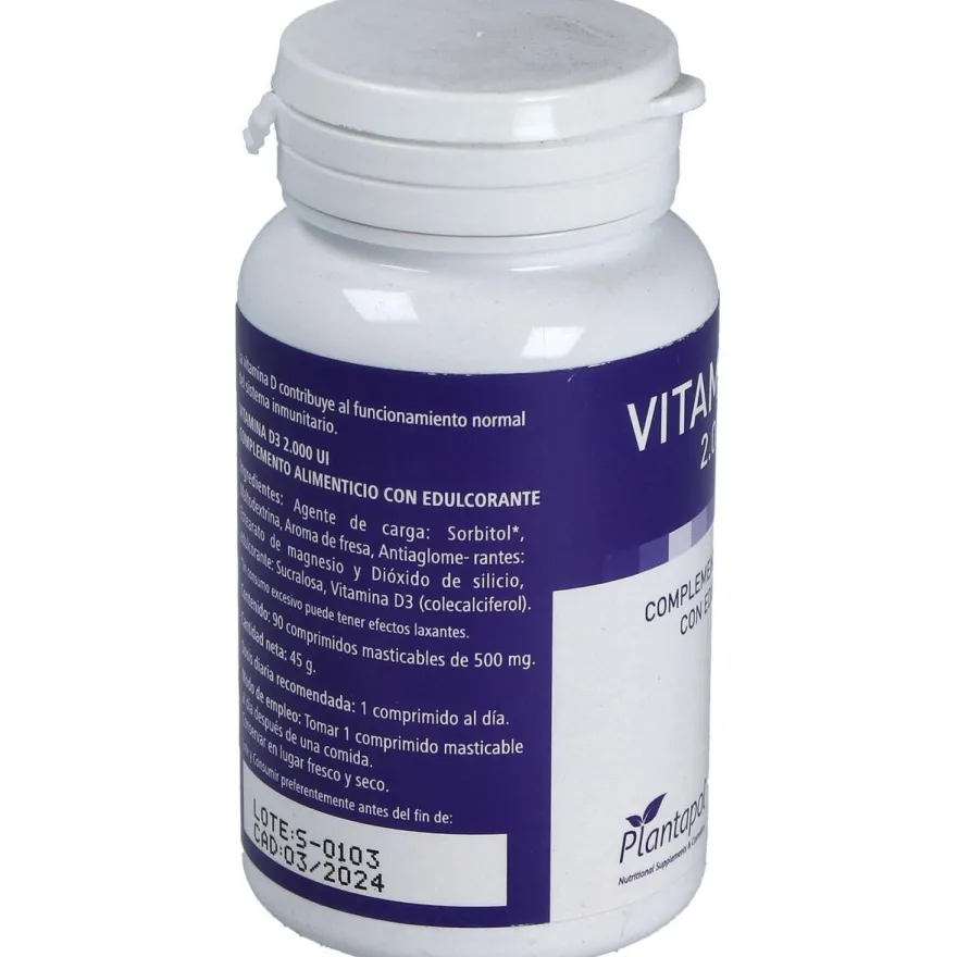 Plantapol Vitamina D3-2000 Ui 90Comp