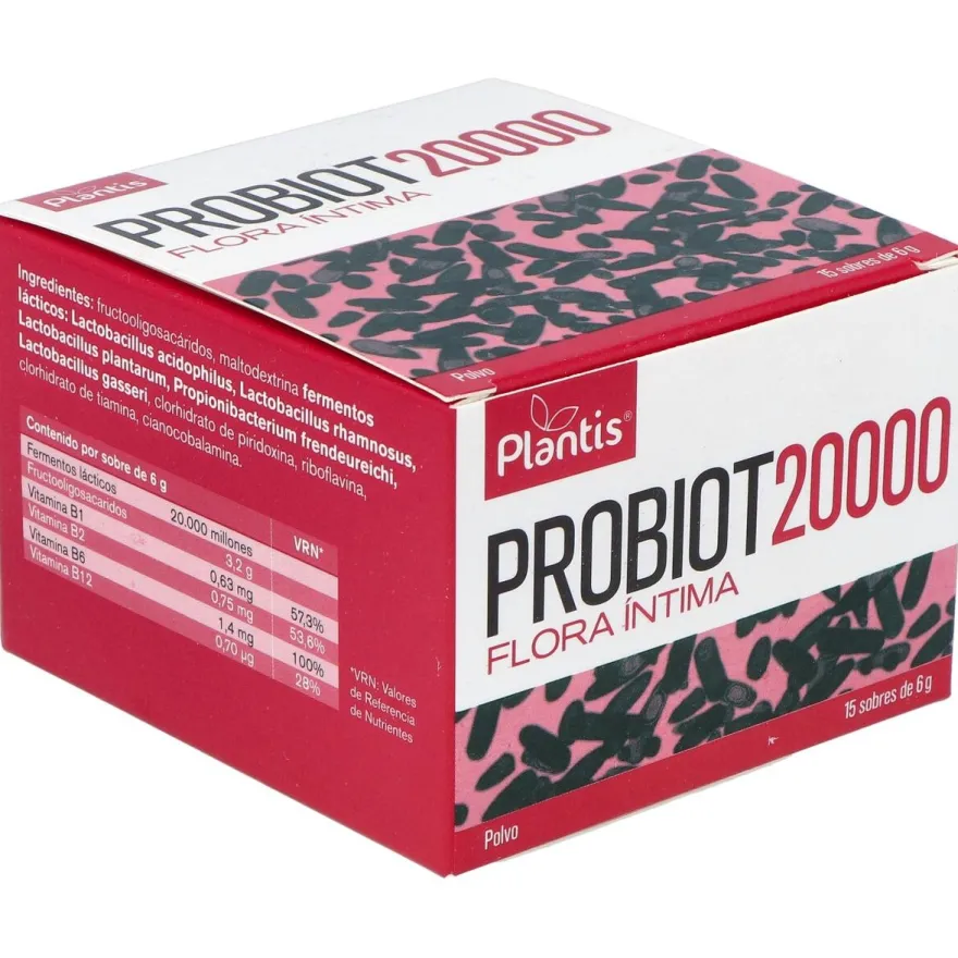 Plantis Probiot 20000 F.Intima 15 Sobres 6G
