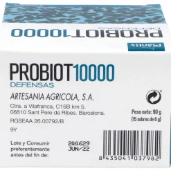 Plantis Probiot 10.000 15 Sobres - Artesania Agricola