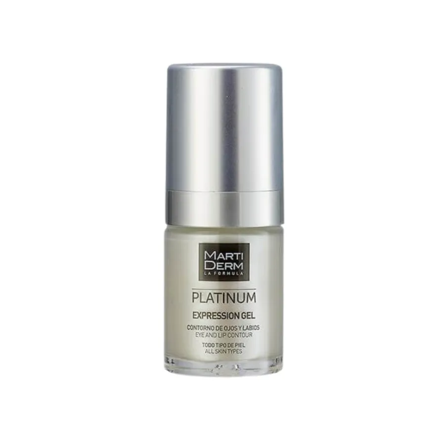 Platinum Expression Gel Contorno De Ojos y Labios, 15 ml. - Martiderm