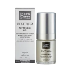 Platinum Expression Gel Contorno De Ojos y Labios, 15 ml. - Martiderm