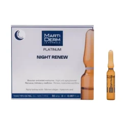 Platinum Night Renew, 30 Ampollas x 2 ml. - Martiderm