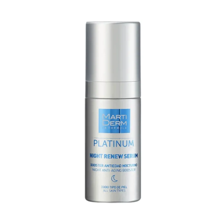 Platinum Renew Night Sérum, 30 ml. - Martiderm