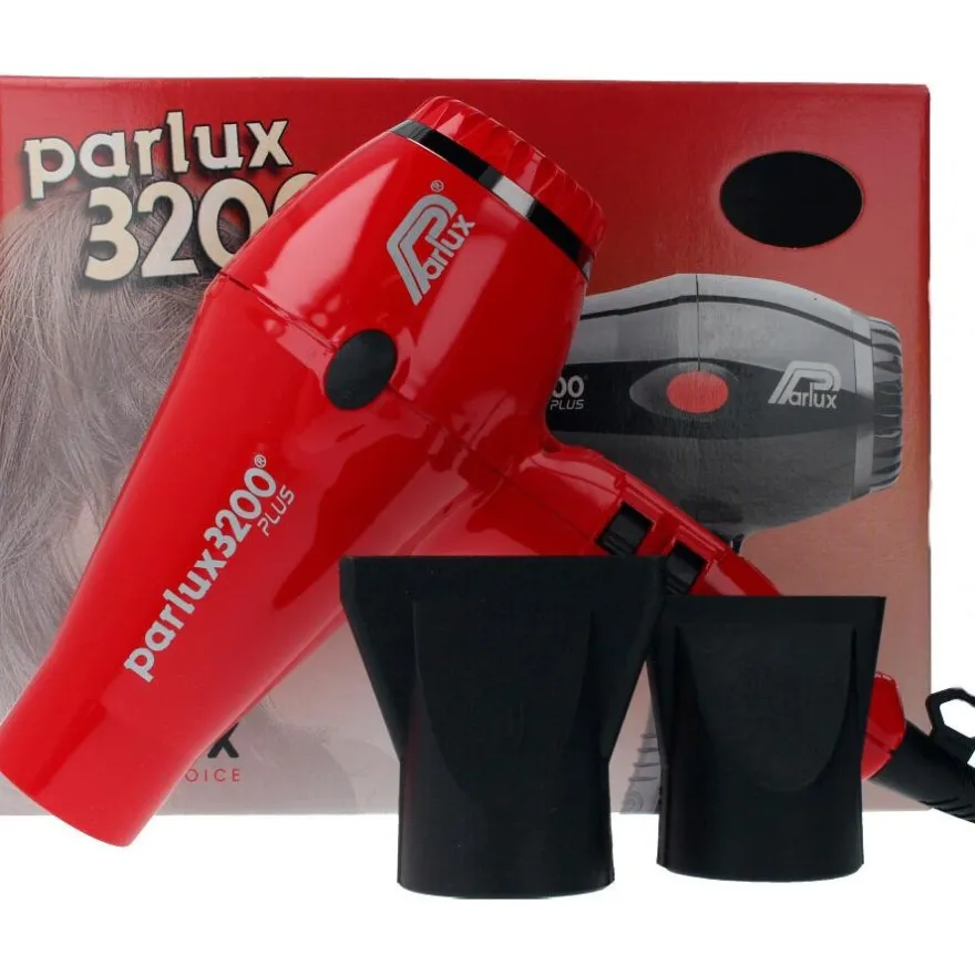 3200 Plus Secador Cabello Rojo 1ud - Parlux