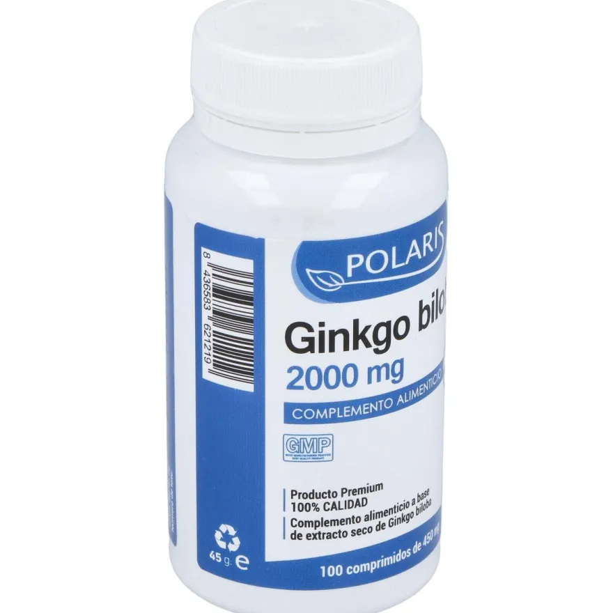 Polaris Ginkgo Biloba 2000Mg 100Comp
