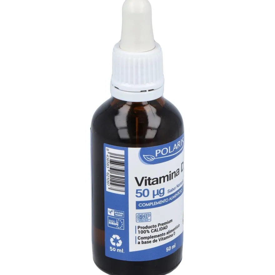 Polaris Vitamina D 3 Gotas 50Ml