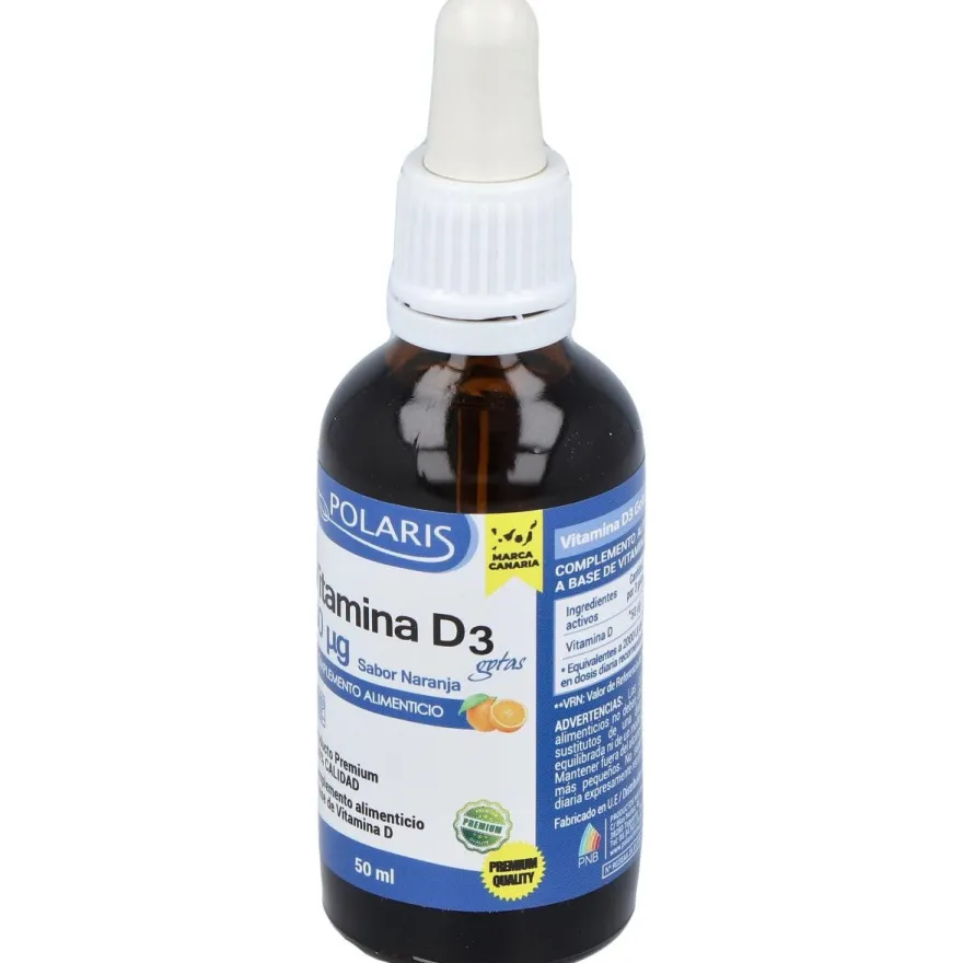 Polaris Vitamina D 3 Gotas 50Ml