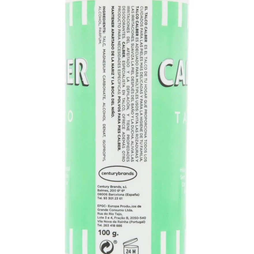 Polvos Talco Calber N2 100gr - Calber