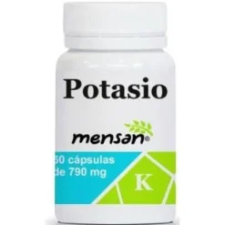 Potasio 790mg 60caps - Mensan
