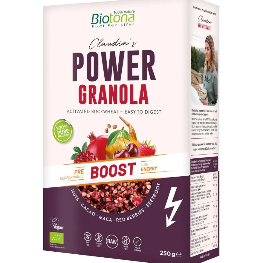 Power Granola Boost Muesli 250Gr. Bio Vegan