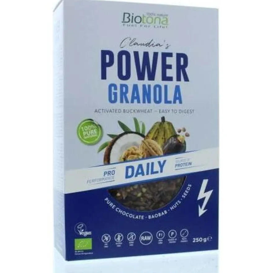 Power Granola Daily Muesli 250Gr. Bio Vegan