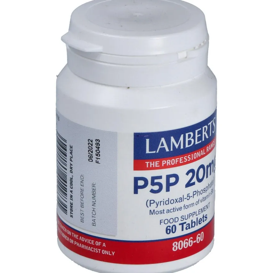 P5P 20Mg. Piridoxal-5-Fosfato 60Comp.