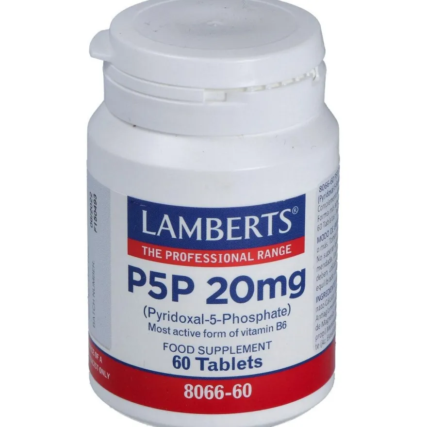 P5P 20Mg. Piridoxal-5-Fosfato 60Comp.