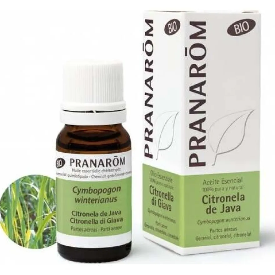 Pranarôm Aceite Esencial De Citronela De Java Bio 10Ml