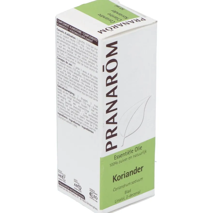 Pranarôm Aceite Esencial De Cilantro 10Ml