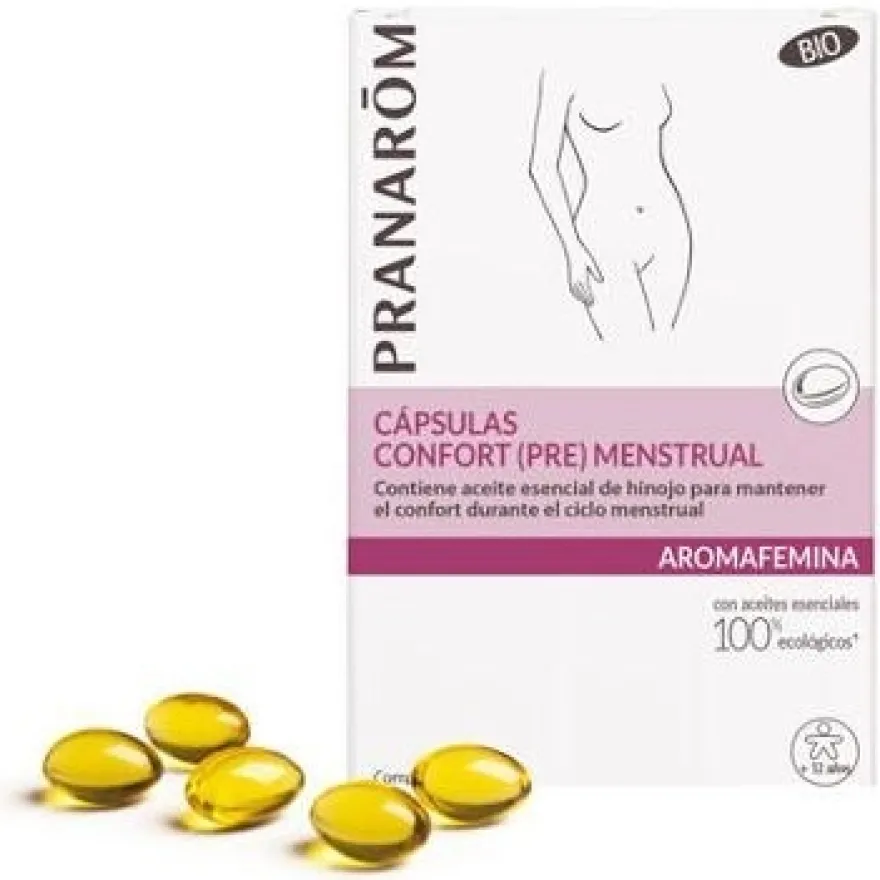 Pranarôm Aromafemina Confort Premenstrual 30caps - Sin Marca