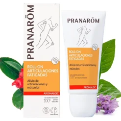 Pranarôm Gel para el Dolor Articular y Muscular Aromalgic en Roll - On Bio 75ml - Aromalgic