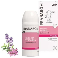 Pranarôm Pranabb Roll - On Citronela Leche Corporal Bio 30ml - Sin Marca