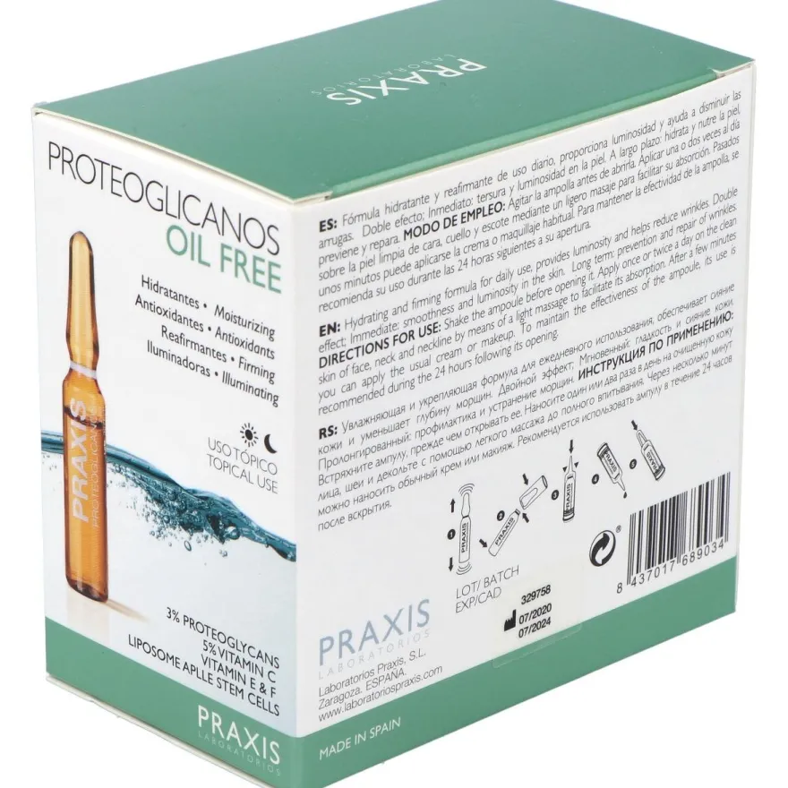 Praxis Proteoglicanos Oil Free 24X2Ml