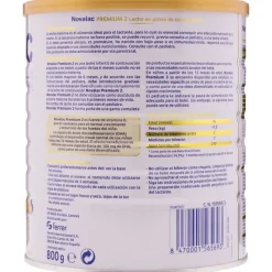 Premium 2 Leche Continuación +6m 800g - Novalac