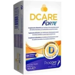 Procare Dcare 2000 Iu Vitamina D3 84 Cápsulas - Procare Health