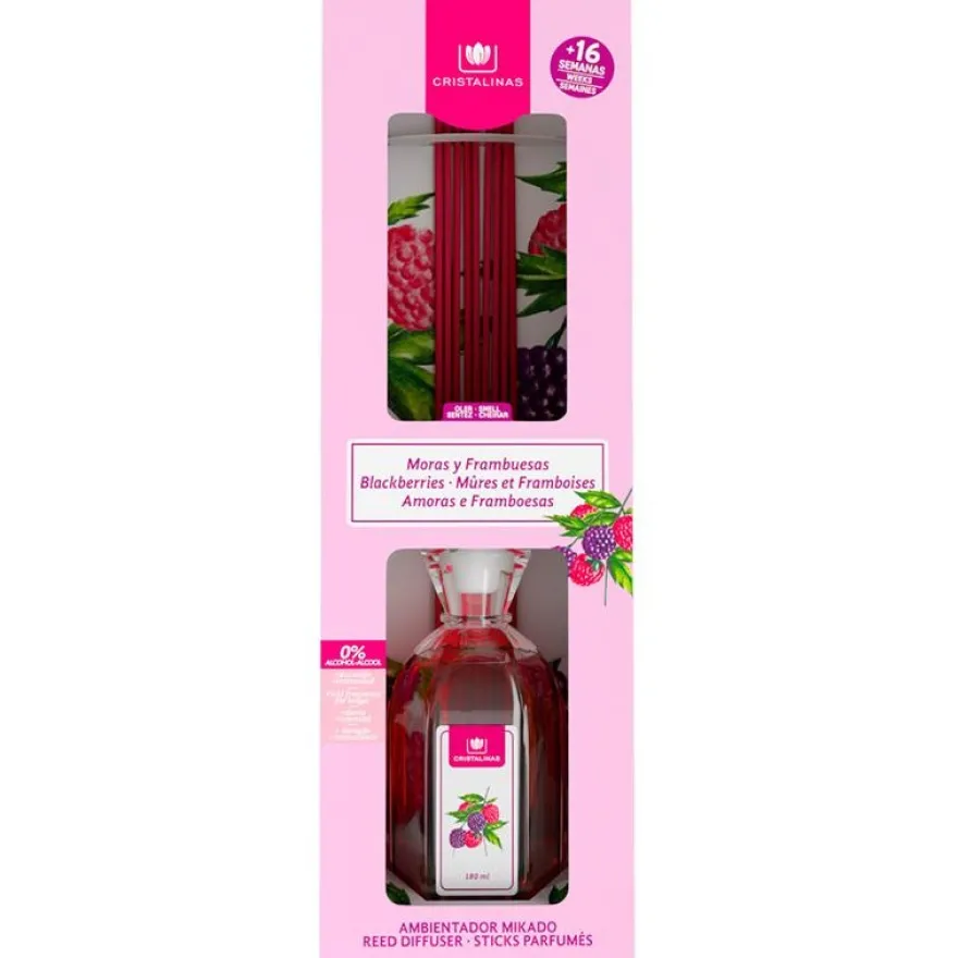 Propharex Mikado Ambientador 0% Moras Y Frambuesas 180Ml