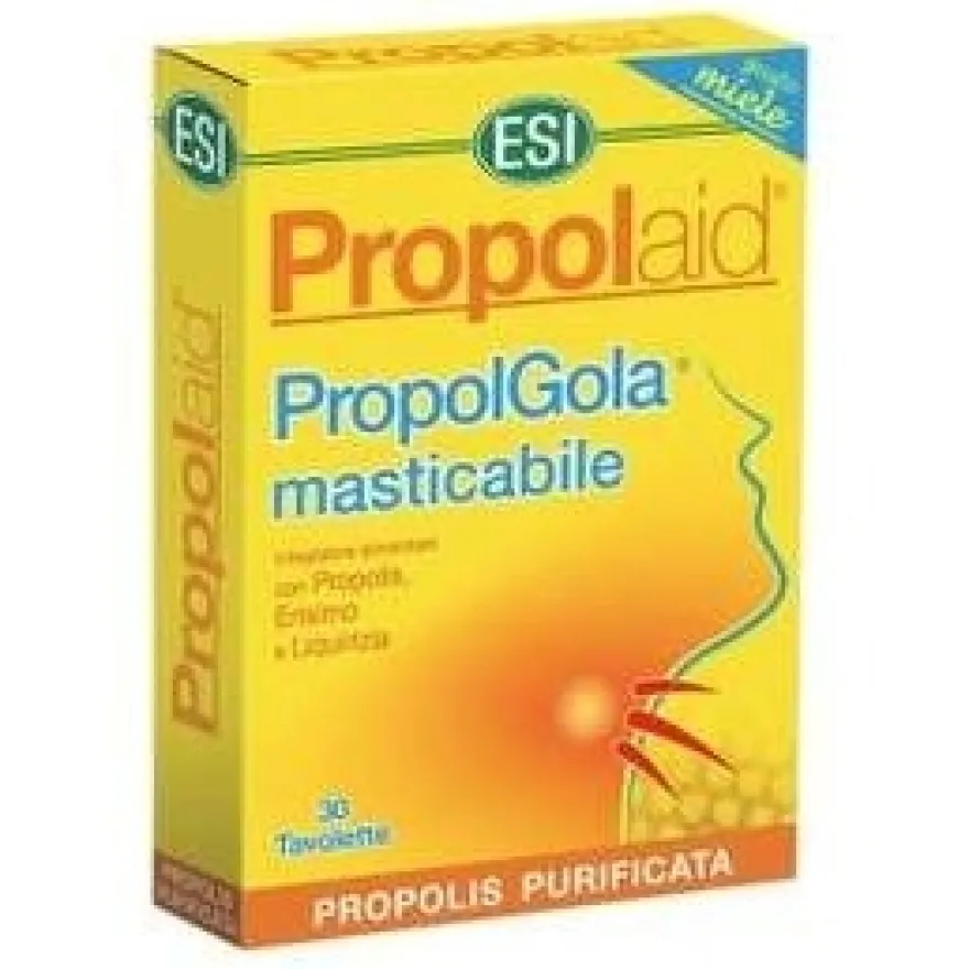 Propolaid Propolgola Masticables de Miel 30 Tabletas - Trepatdiet