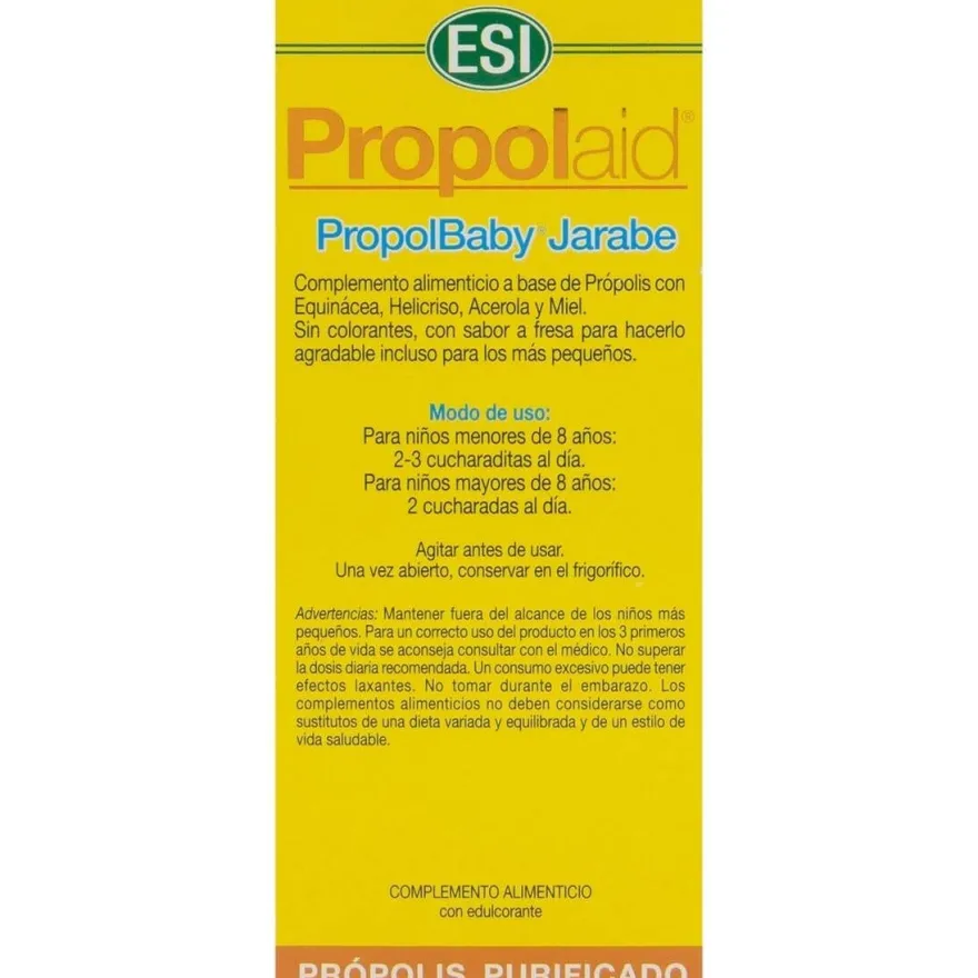 Propolbaby Jarabe Sabor a Fresa 180ml - Propolaid
