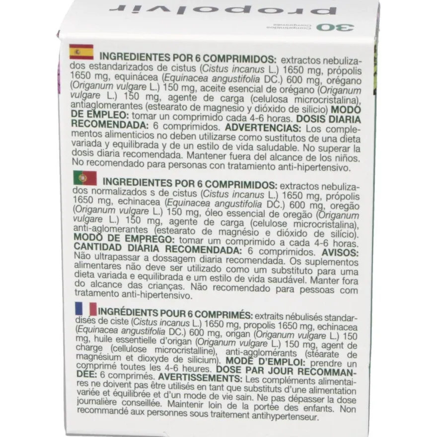 Propolvir 30 Comprimidos - Bioserum