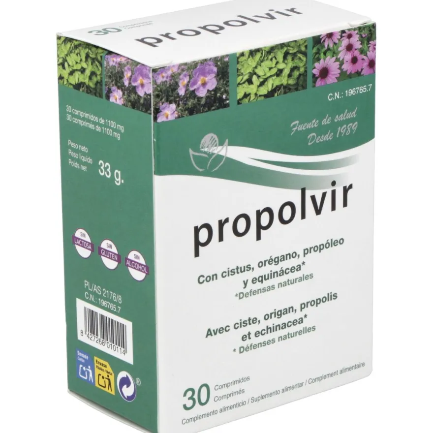 Propolvir 30 Comprimidos - Bioserum