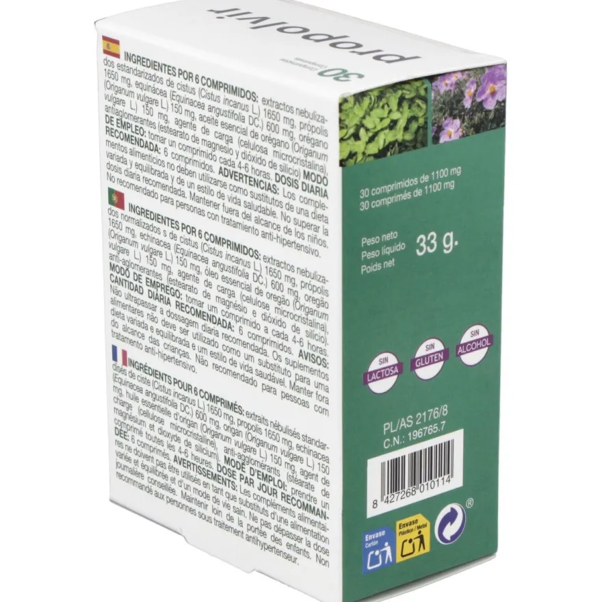 Propolvir 30 Comprimidos - Bioserum